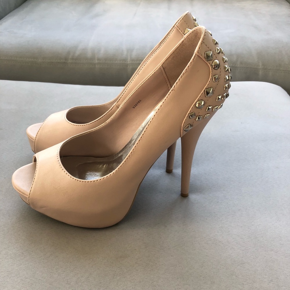 Charolette Russe Pale Pink/Nude Heels